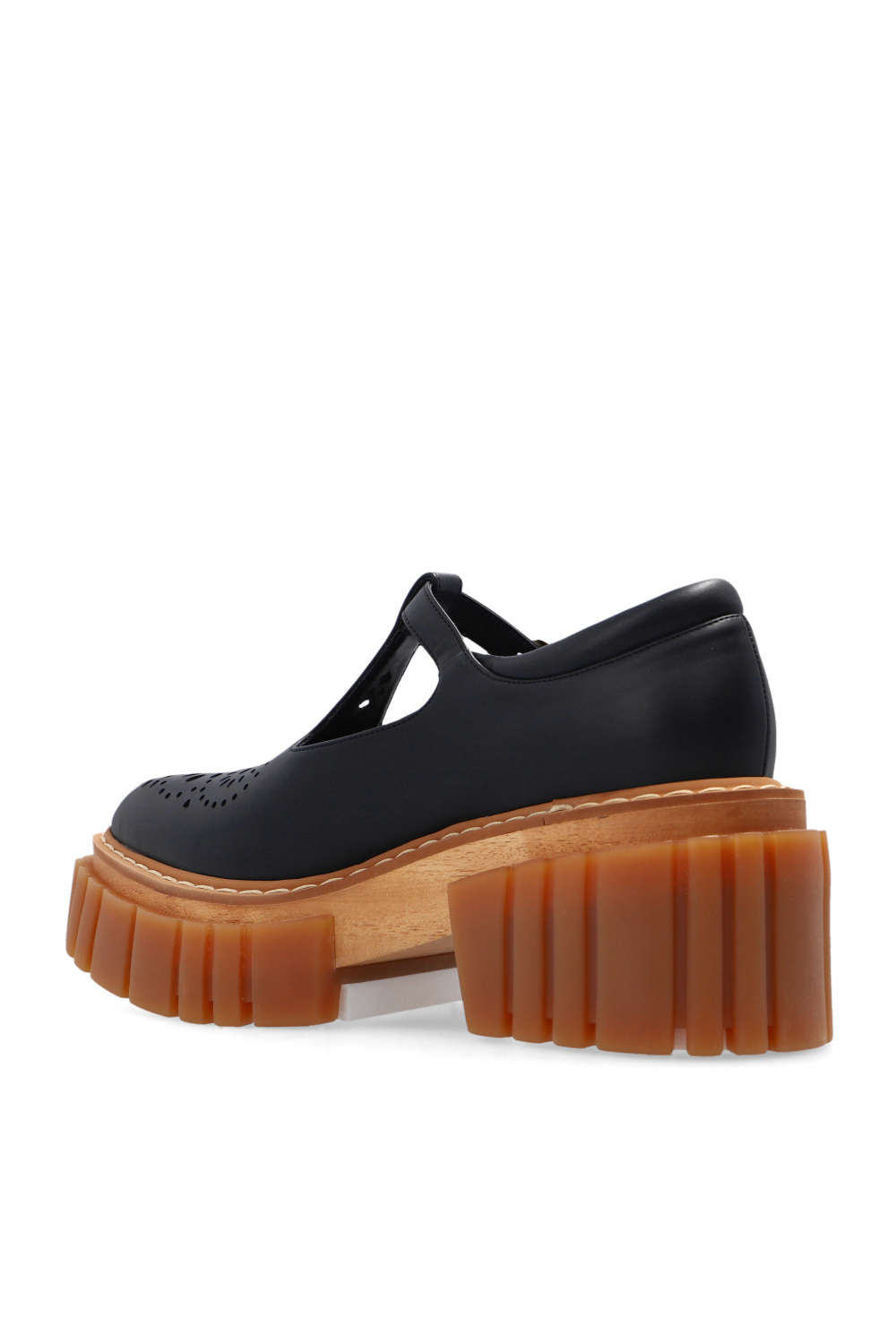 IetpShops Australia Black Emilie platform shoes Clear Stella